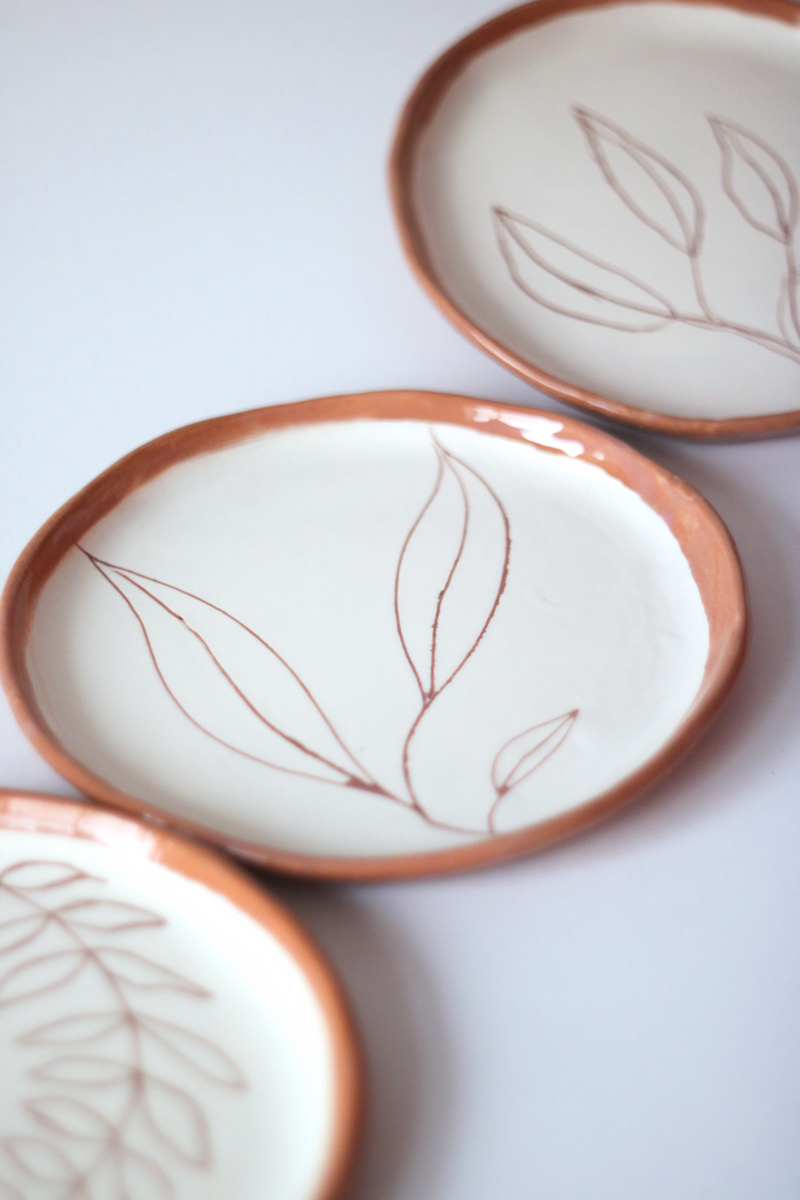 Painted Ceramic Plates